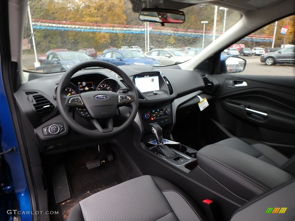 Chromite Gray/Charcoal Black Interior 2019 Ford Escape SE 4WD Photo #130305586