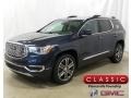 Blue Steel Metallic 2019 GMC Acadia Denali AWD