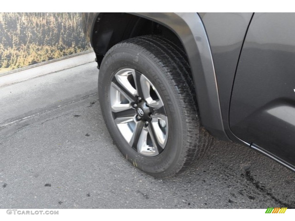 2019 Tacoma Limited Double Cab 4x4 - Magnetic Gray Metallic / Cement Gray photo #32