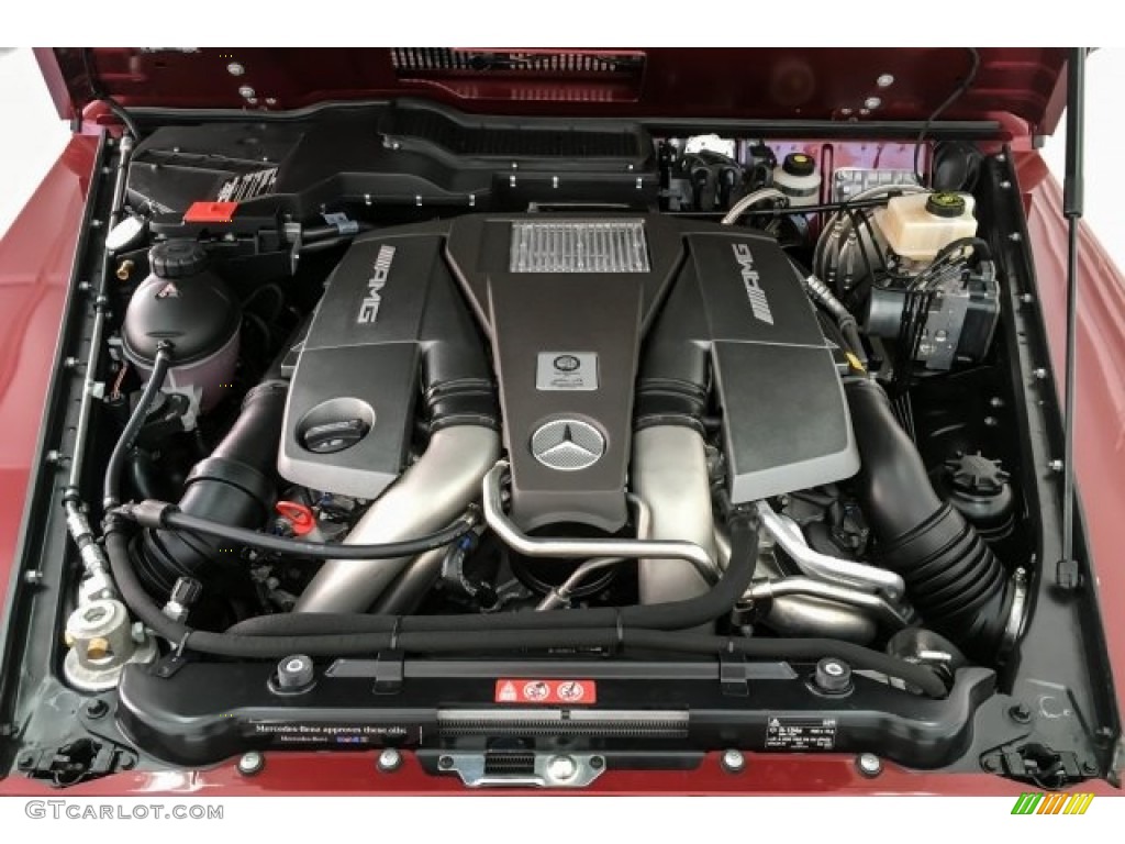 2018 Mercedes-Benz G 63 AMG 5.5 Liter AMG biturbo DOHC 32-Valve VVT V8 Engine Photo #130306108