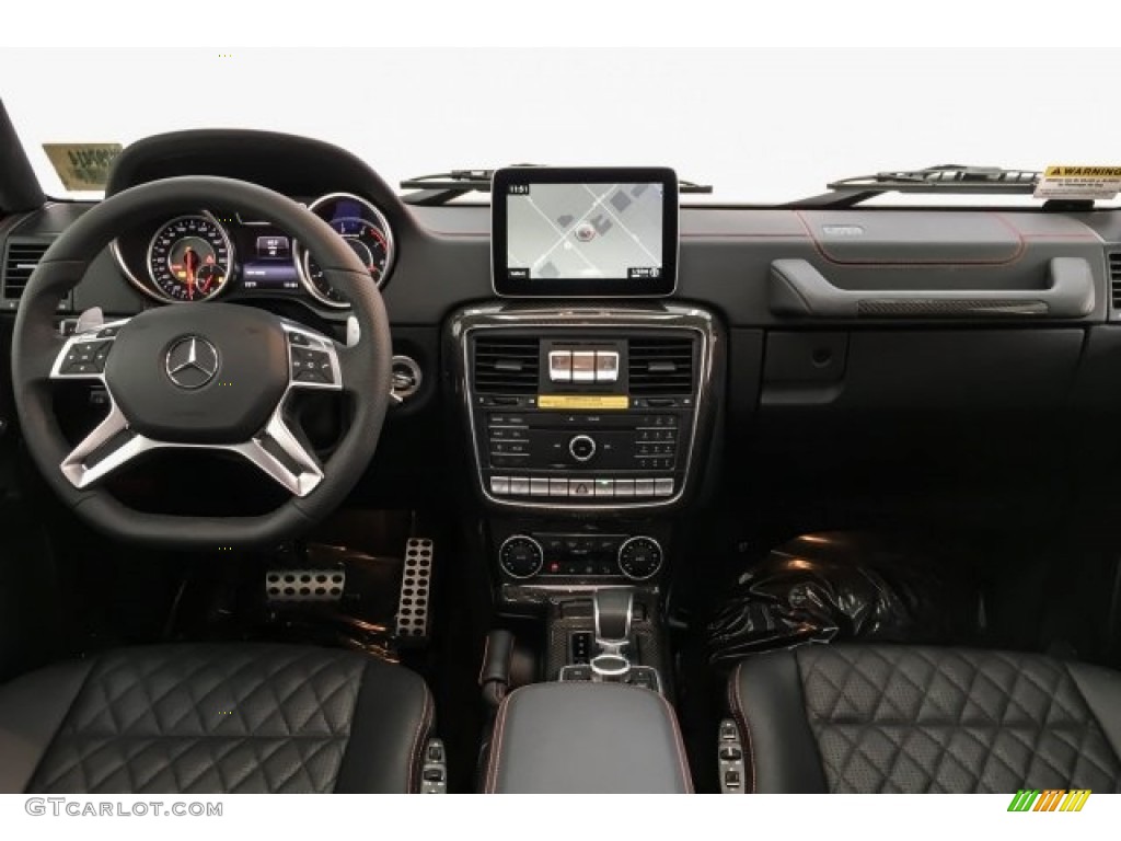 2018 Mercedes-Benz G 63 AMG designo Black Dashboard Photo #130306324