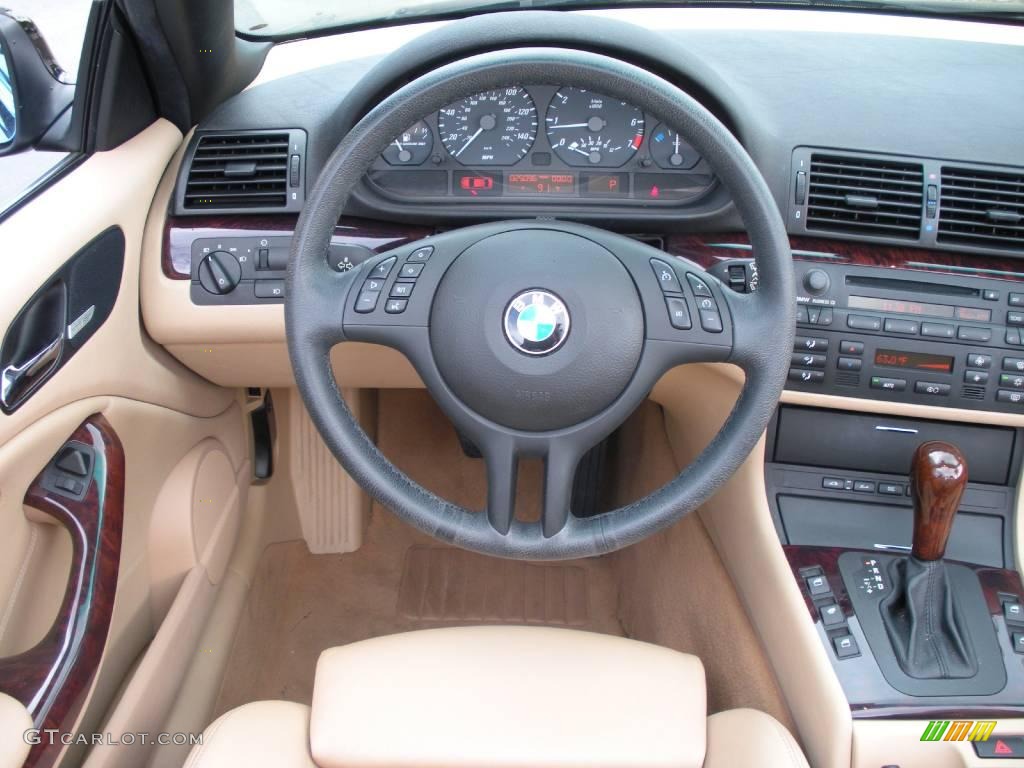 2006 3 Series 325i Convertible - Jet Black / Sand photo #23