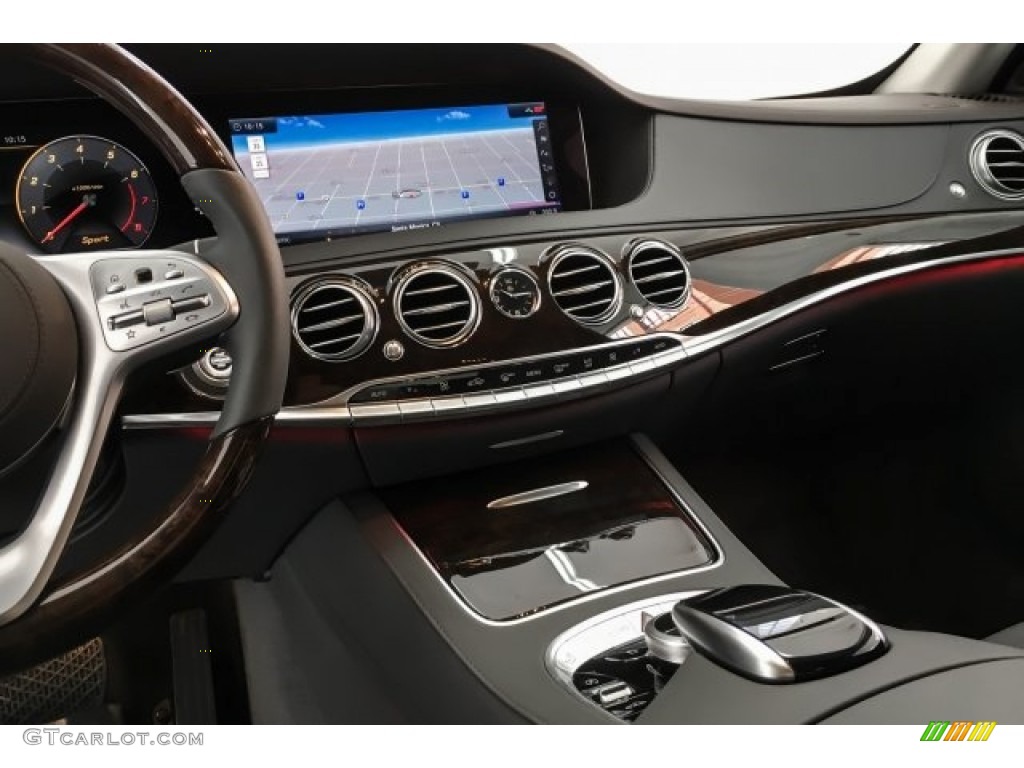 2018 S 560 Sedan - Lunar Blue Metallic / Magma Grey/Espresso Brown photo #6