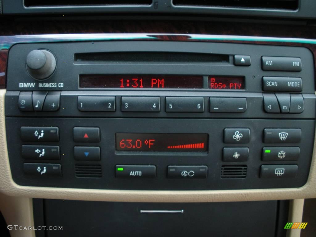 2006 3 Series 325i Convertible - Jet Black / Sand photo #26