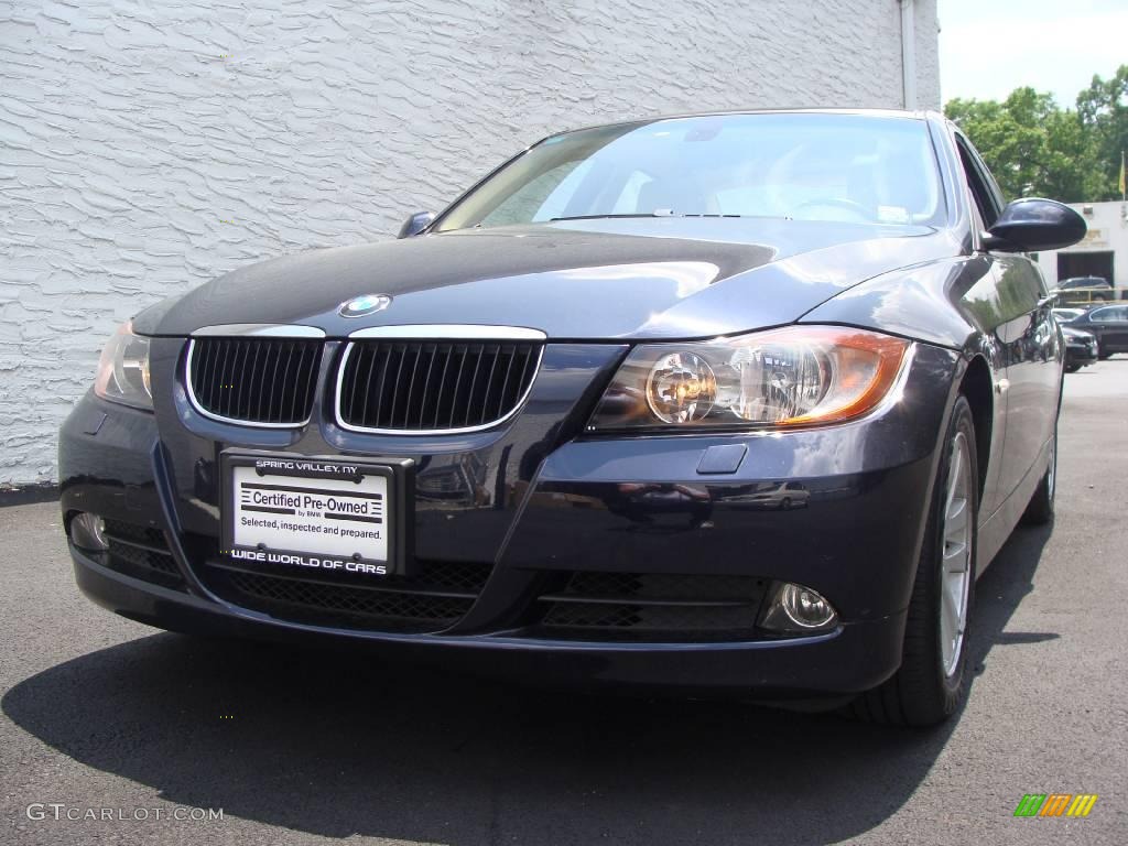 2006 3 Series 325xi Sedan - Monaco Blue Metallic / Beige photo #1