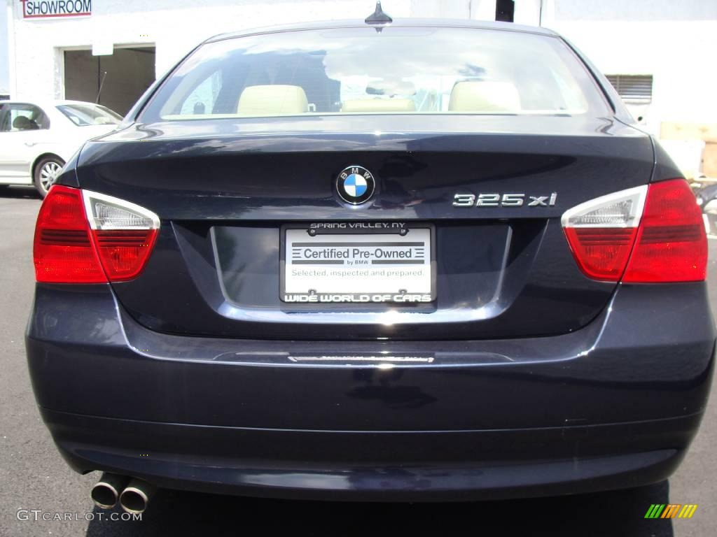 2006 3 Series 325xi Sedan - Monaco Blue Metallic / Beige photo #5