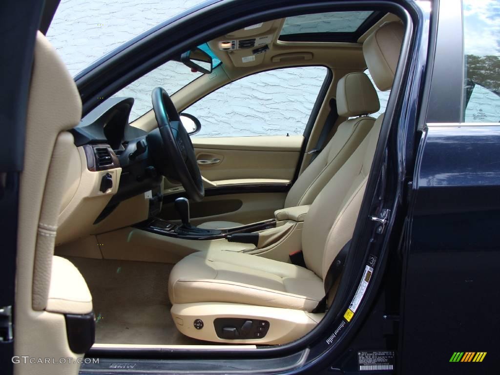 2006 3 Series 325xi Sedan - Monaco Blue Metallic / Beige photo #8