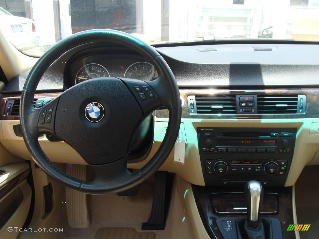 2006 3 Series 325xi Sedan - Monaco Blue Metallic / Beige photo #11