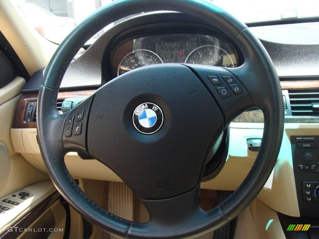 2006 3 Series 325xi Sedan - Monaco Blue Metallic / Beige photo #12