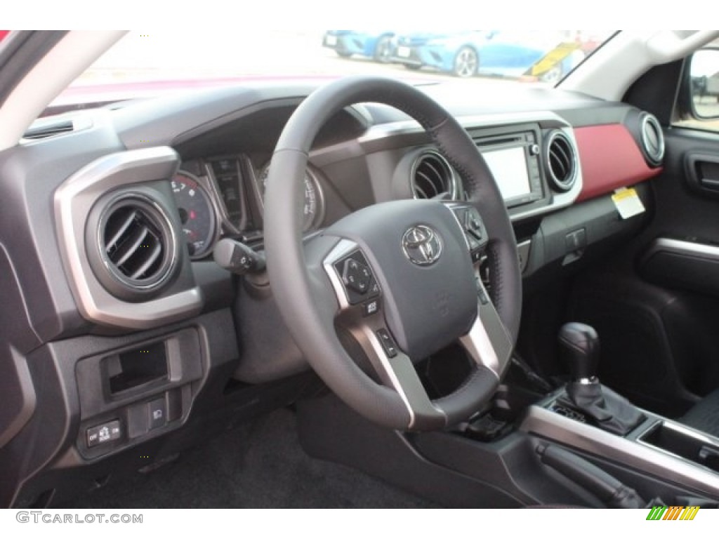 2019 Tacoma SR5 Double Cab - Barcelona Red Metallic / Black photo #13