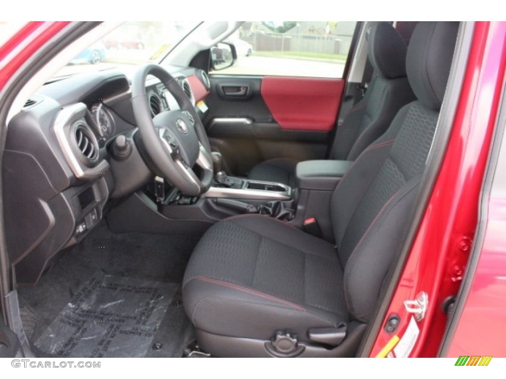 2019 Tacoma SR5 Double Cab - Barcelona Red Metallic / Black photo #14