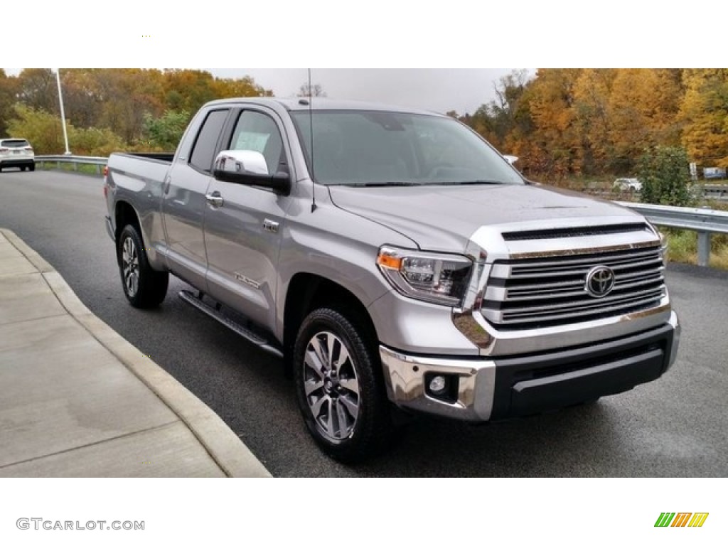 Silver Sky Metallic 2019 Toyota Tundra Limited Double Cab 4x4 Exterior Photo #130309174