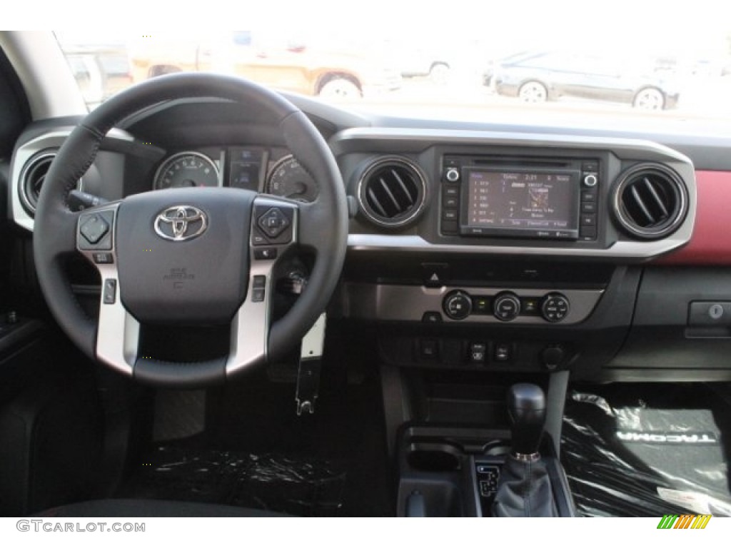 2019 Tacoma SR5 Double Cab - Barcelona Red Metallic / Black photo #23