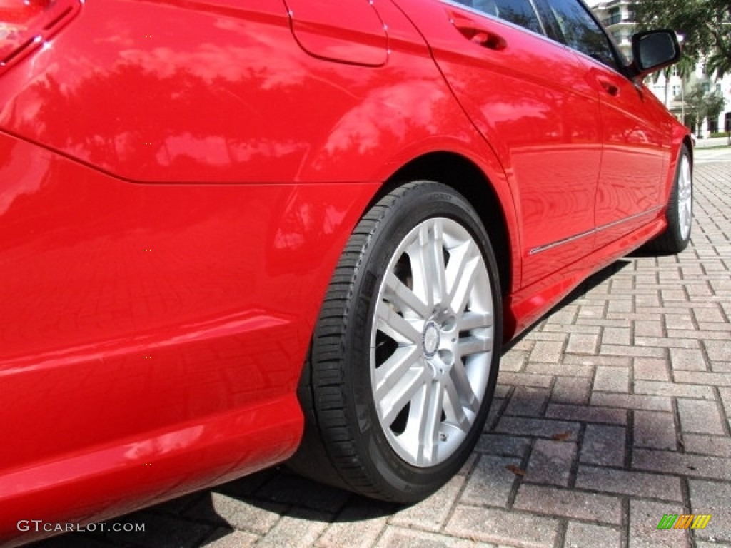2009 C 300 Luxury - Mars Red / Almond/Mocha photo #38