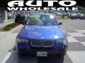 2007 Montego Blue Metallic BMW X3 3.0si  photo #2