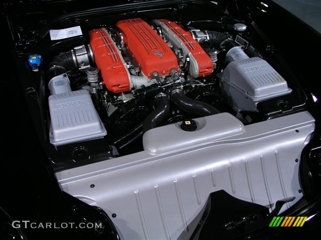 2006 Ferrari 612 Scaglietti F1A 5.7 Liter DOHC 48-Valve V12 Engine Photo #130314