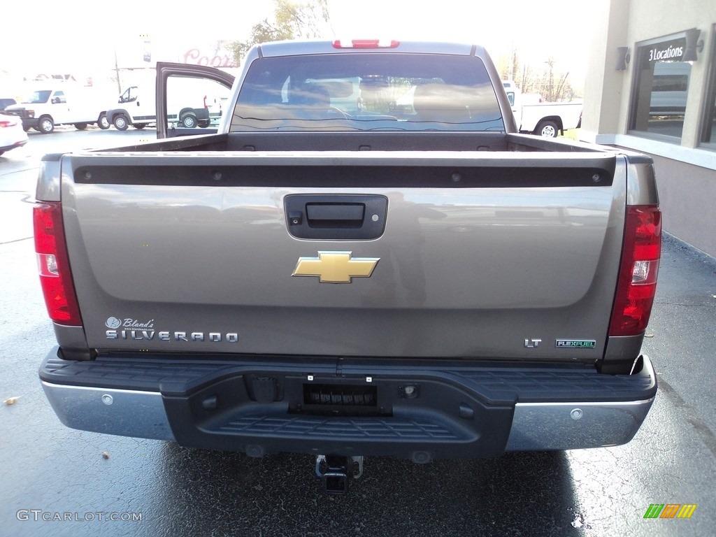 2012 Silverado 1500 LT Crew Cab 4x4 - Mocha Steel Metallic / Ebony photo #31