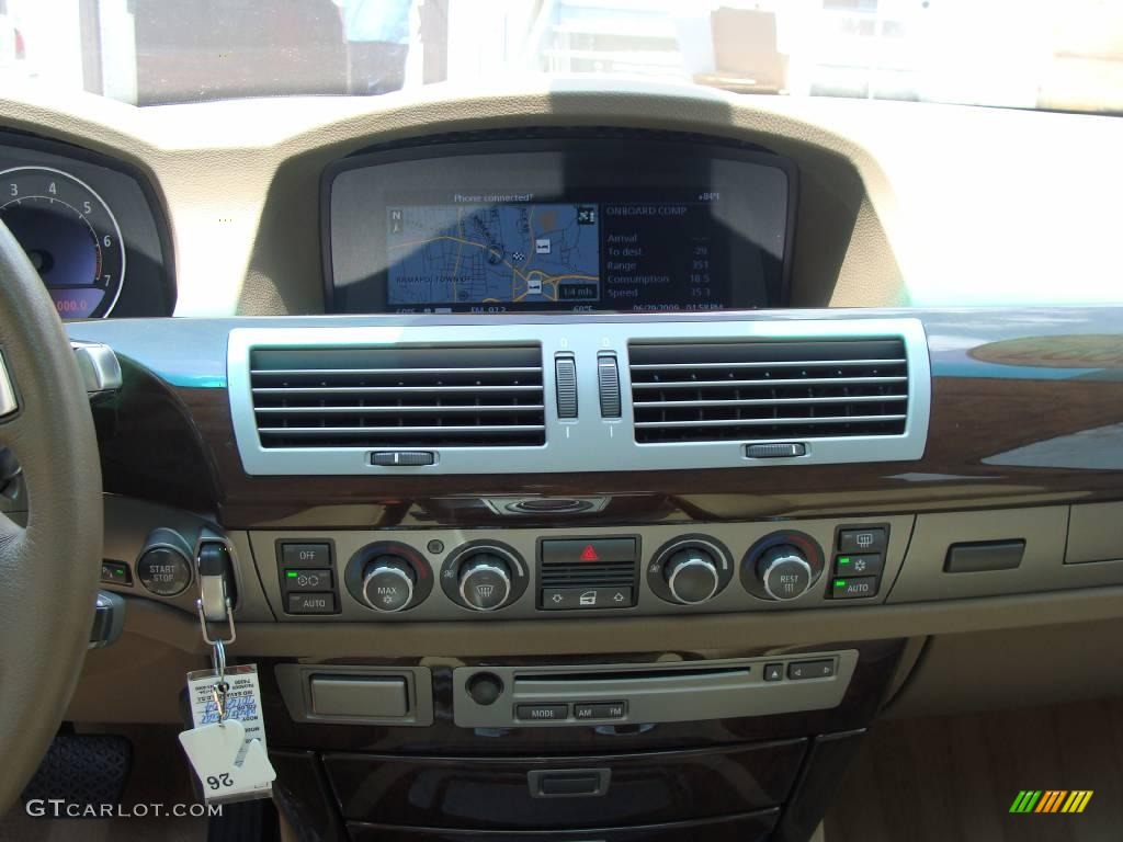 2007 7 Series 750Li Sedan - Alpine White / Beige photo #11