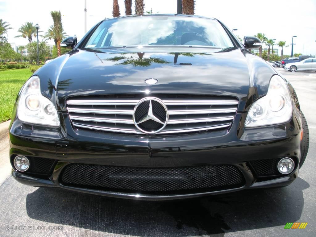 2006 CLS 500 - Black / Black photo #3