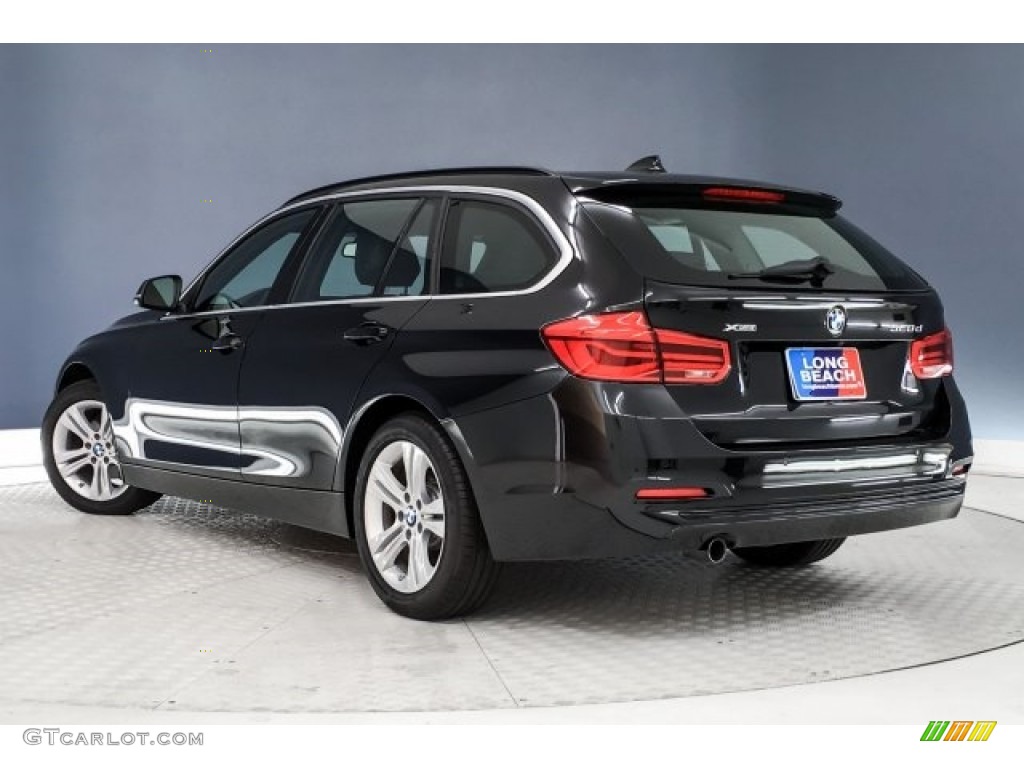 2018 3 Series 328d xDrive Sports Wagon - Jet Black / Black photo #10