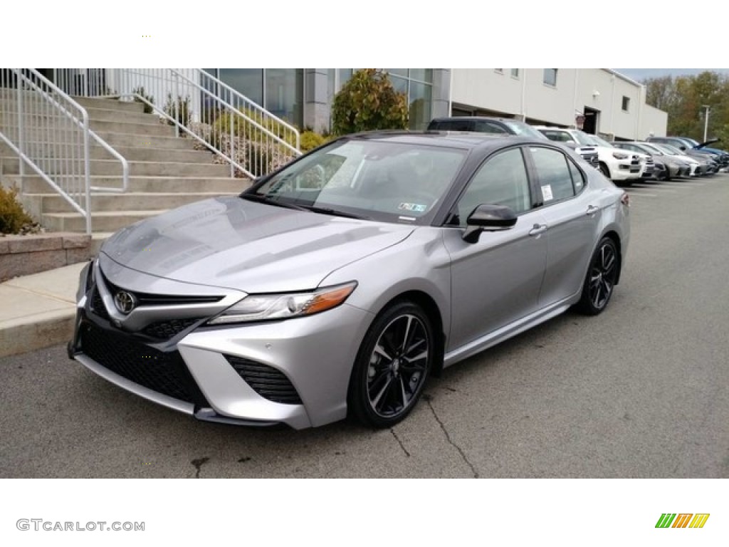 2019 Camry XSE - Celestial Silver Metallic / Black photo #1