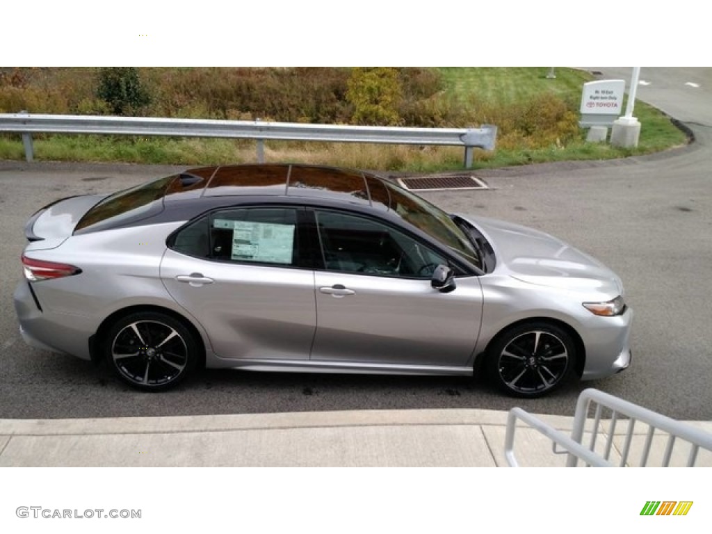 2019 Camry XSE - Celestial Silver Metallic / Black photo #9