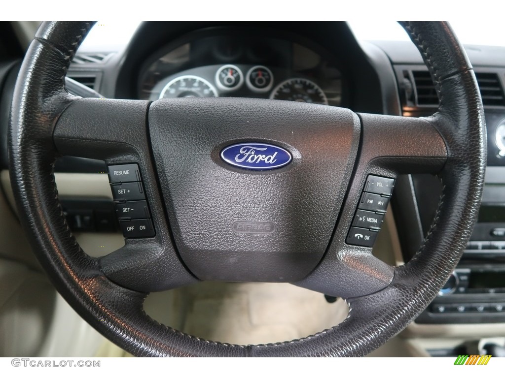 2009 Fusion SEL V6 - Moss Green Metallic / Camel photo #18