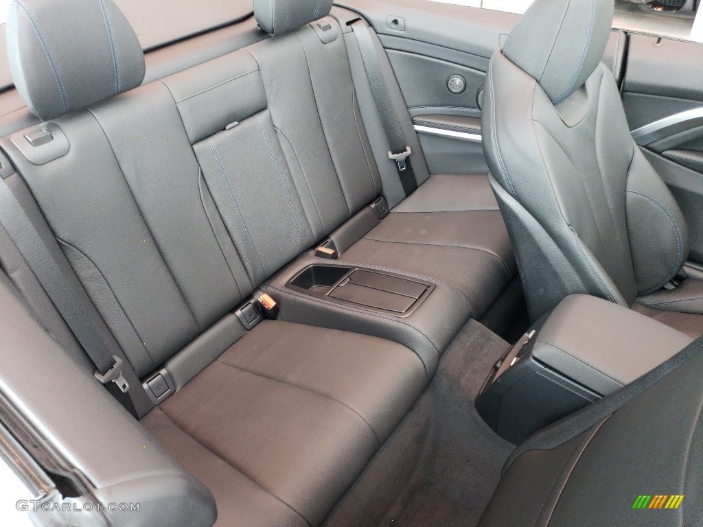 Black Interior 2019 BMW 4 Series 430i xDrive Convertible Photo #130316263