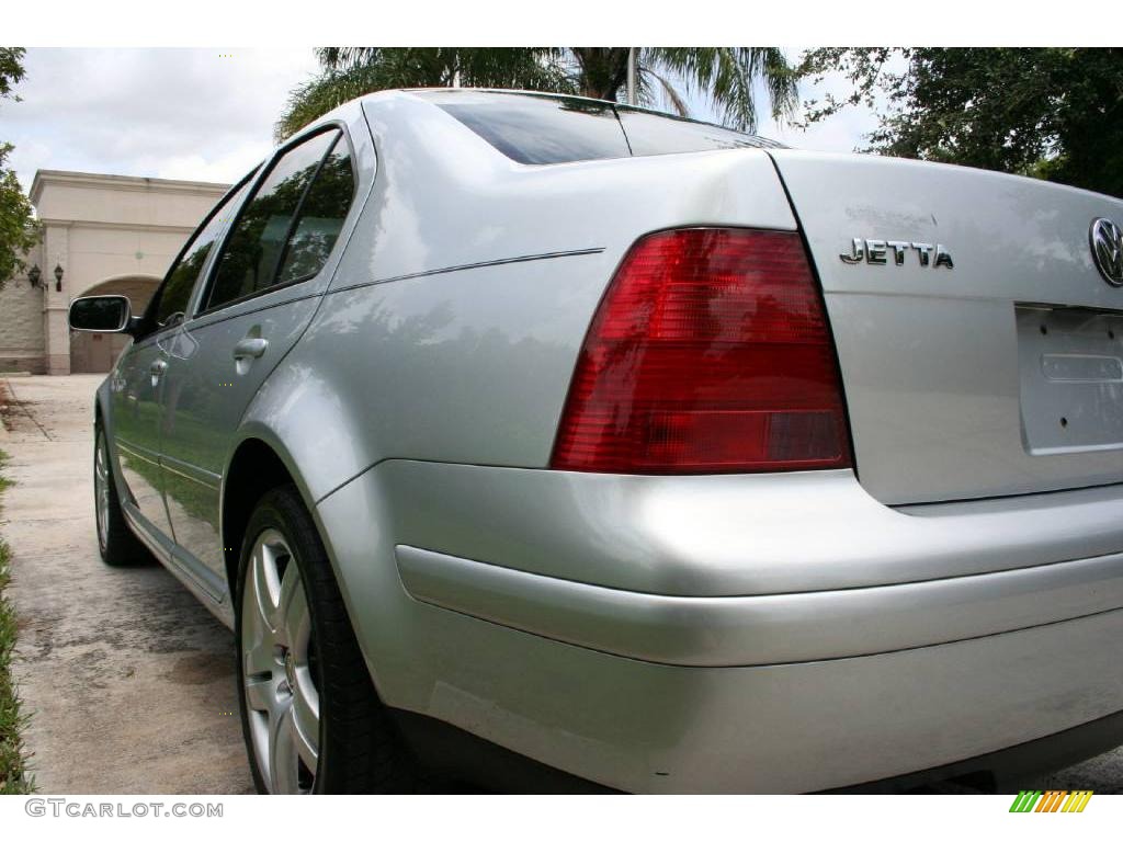 2003 Jetta GLS 1.8T Sedan - Reflex Silver Metallic / Grey photo #27