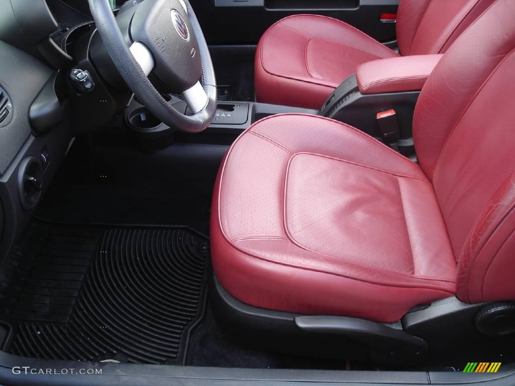 2005 New Beetle Dark Flint Edition Convertible - Dark Flint Metallic / Bordeaux Red photo #10