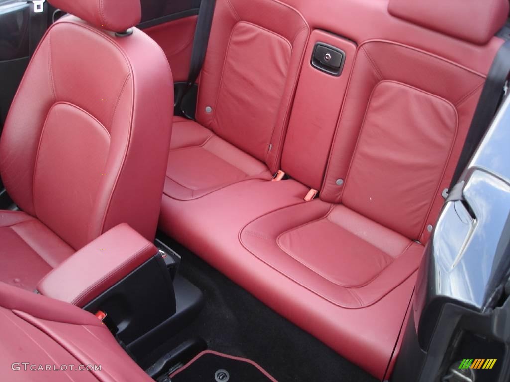 2005 New Beetle Dark Flint Edition Convertible - Dark Flint Metallic / Bordeaux Red photo #12