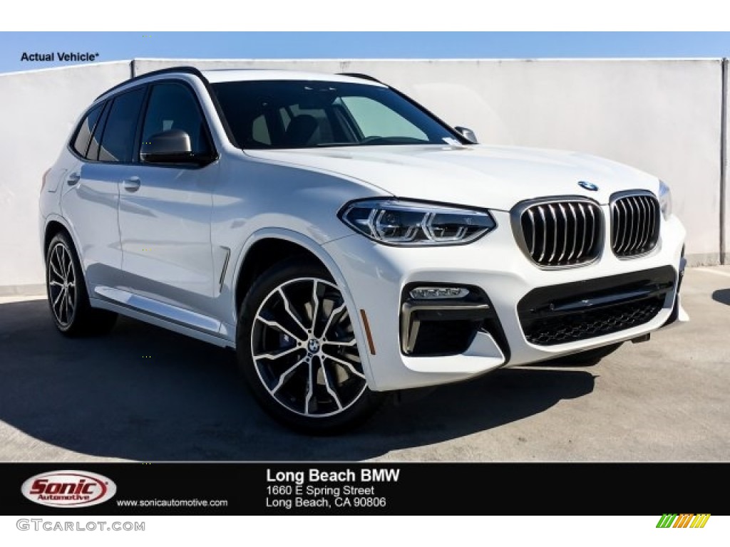 2019 X3 M40i - Alpine White / Black photo #1