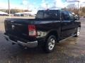 2019 Diamond Black Crystal Pearl Ram 1500 Big Horn Crew Cab 4x4  photo #6