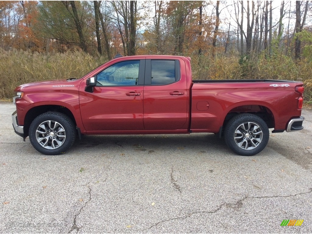 Cajun Red Tintcoat 2019 Chevrolet Silverado 1500 LT Double Cab 4WD Exterior Photo #130320454