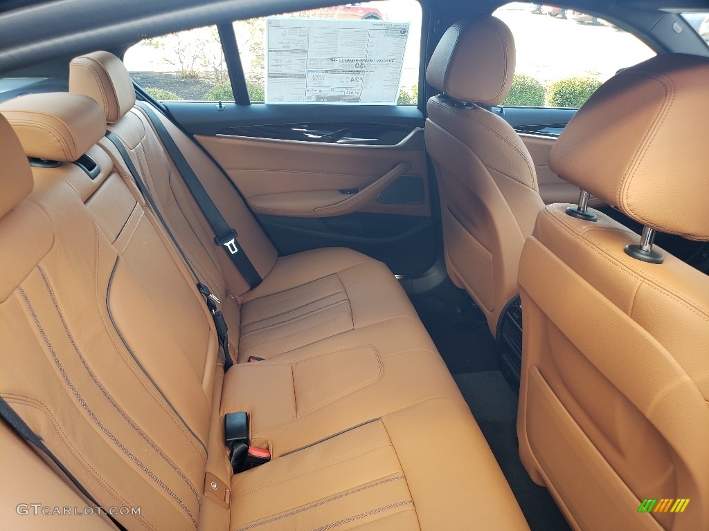 2019 5 Series 540i xDrive Sedan - Black Sapphire Metallic / Cognac photo #6