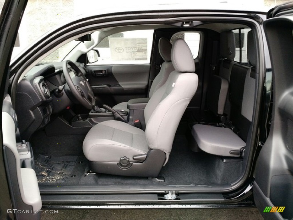 Cement Gray Interior 2019 Toyota Tacoma SR Access Cab 4x4 Photo #130321960