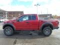 Ruby Red 2018 Ford F150 SVT Raptor SuperCab 4x4 Exterior