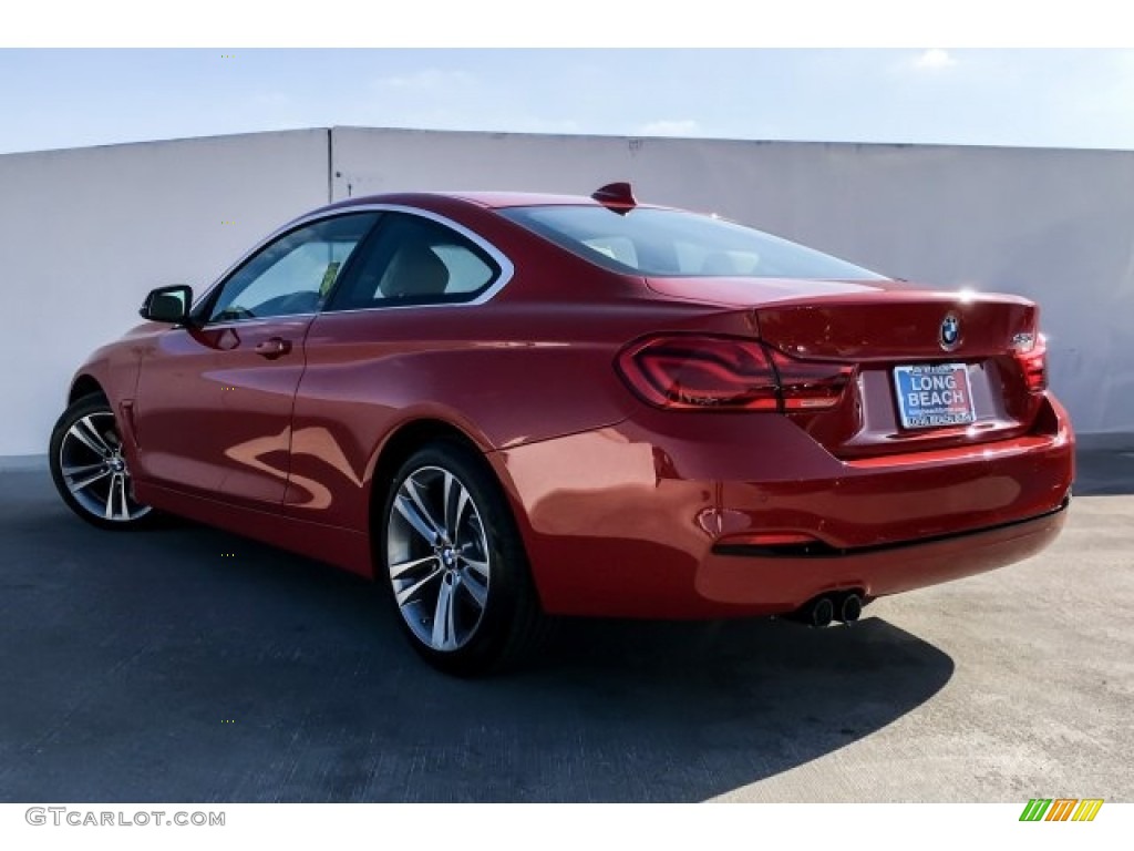 2019 4 Series 430i Coupe - Melbourne Red Metallic / Venetian Beige photo #2