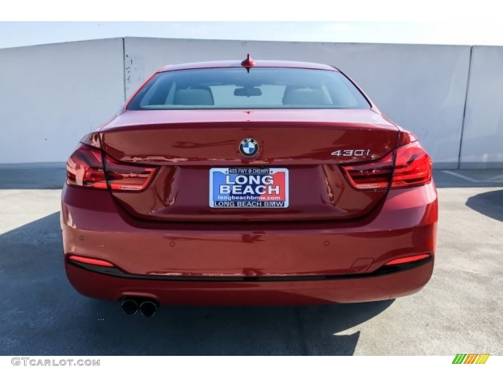 2019 4 Series 430i Coupe - Melbourne Red Metallic / Venetian Beige photo #3