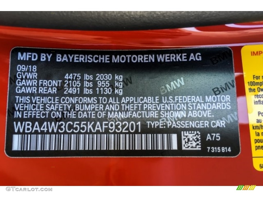 2019 4 Series 430i Coupe - Melbourne Red Metallic / Venetian Beige photo #11
