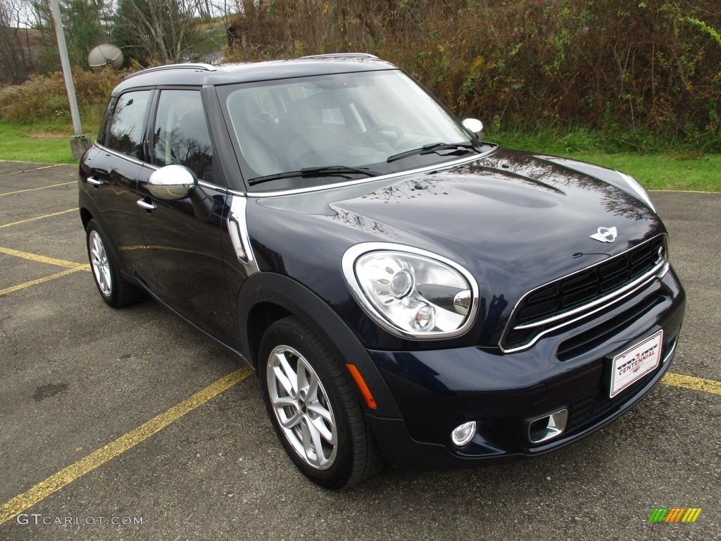 2015 Countryman Cooper S - Cosmic Blue Metallic / Carbon Black photo #15