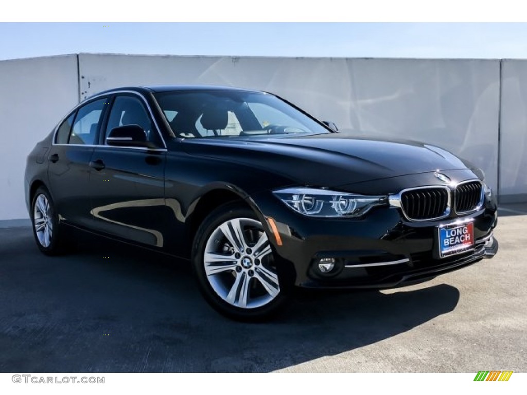 2018 3 Series 330i Sedan - Jet Black / Black photo #12