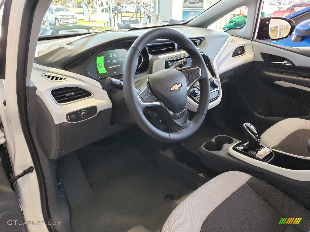 Dark Galvanized/­Sky Cool Gray Interior 2019 Chevrolet Bolt EV LT Photo #130327212