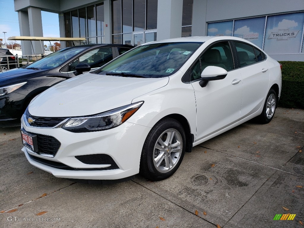 Summit White 2018 Chevrolet Cruze LT Exterior Photo #130327384