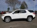 2019 Summit White Chevrolet Traverse LT AWD  photo #3