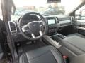 Black 2019 Ford F350 Super Duty Lariat Crew Cab 4x4 Interior Color