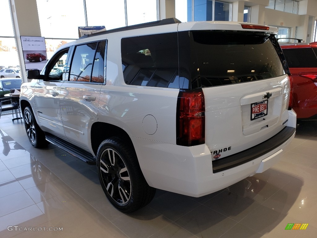 2019 Tahoe Premier 4WD - Summit White / Jet Black photo #3