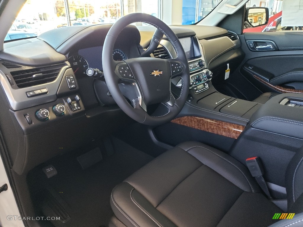 Jet Black Interior 2019 Chevrolet Tahoe Premier 4WD Photo #130329352