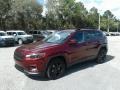 2019 Velvet Red Pearl Jeep Cherokee Latitude Plus  photo #1