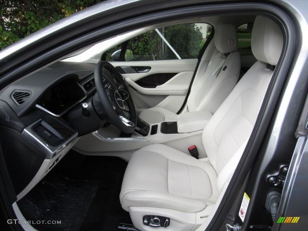 Ebony/Light Oyster Interior 2019 Jaguar I-PACE First Edition AWD Photo #130331962